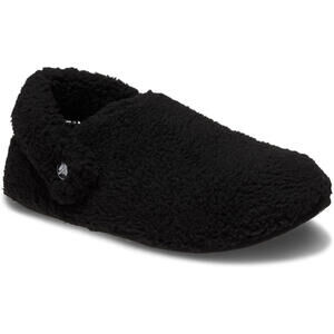 Crocs Classic Cozzzy Slipper Fleece Lined Clogs Black Women's Size 11 Men's 9